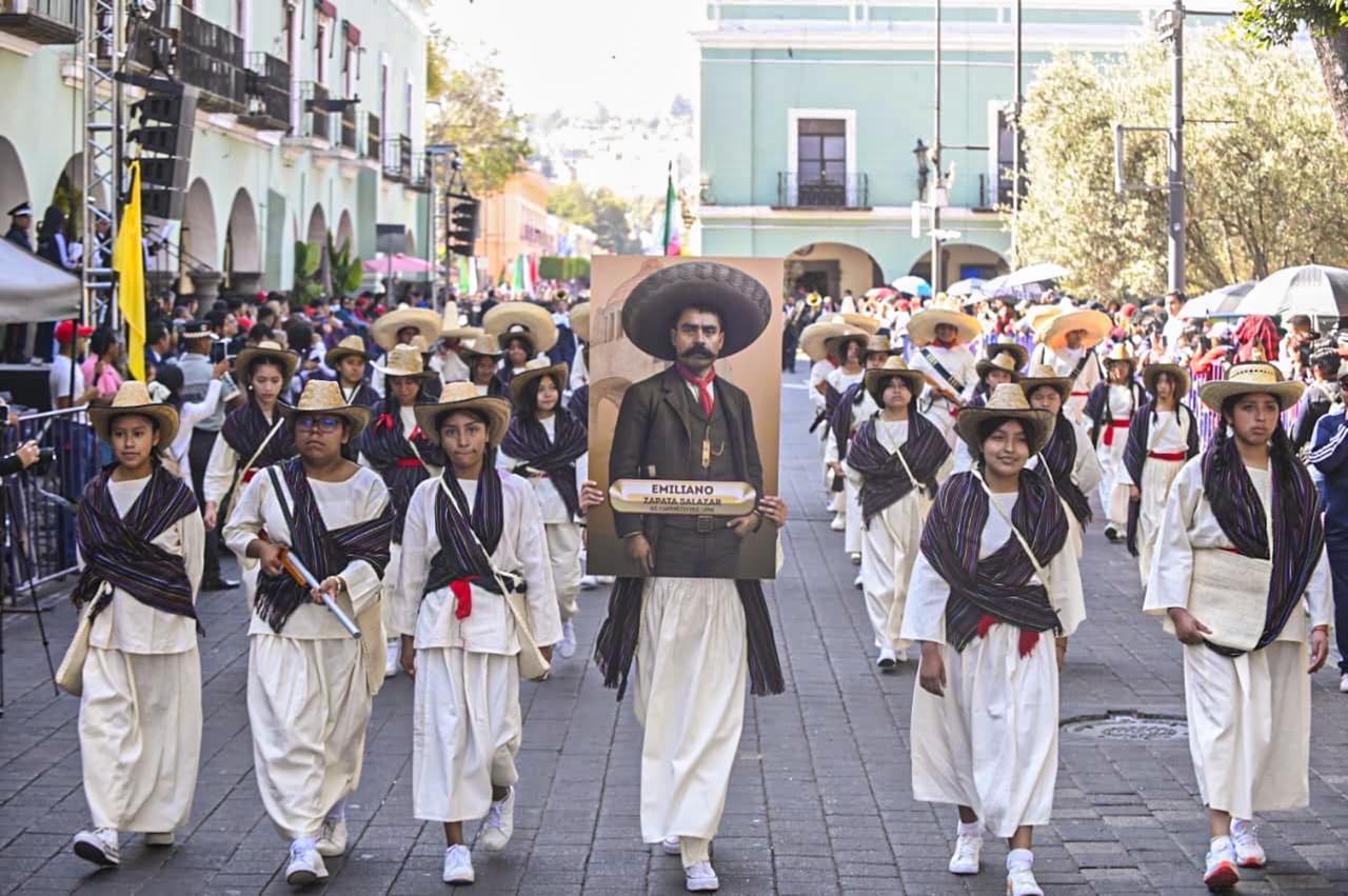 Gobierno de Tlaxcala conmemora el 115 aniversario del inicio de la Revolución Mexicana